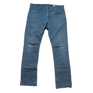 Volcom Vorta Slim Straight ht Fit Jeans color Fade to Black sz 34 waist